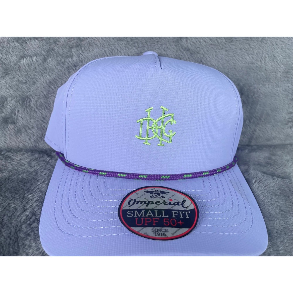 NWT Druid Hills Golf Atlanta Imperial Small Fit Womens Performance Hat Purple